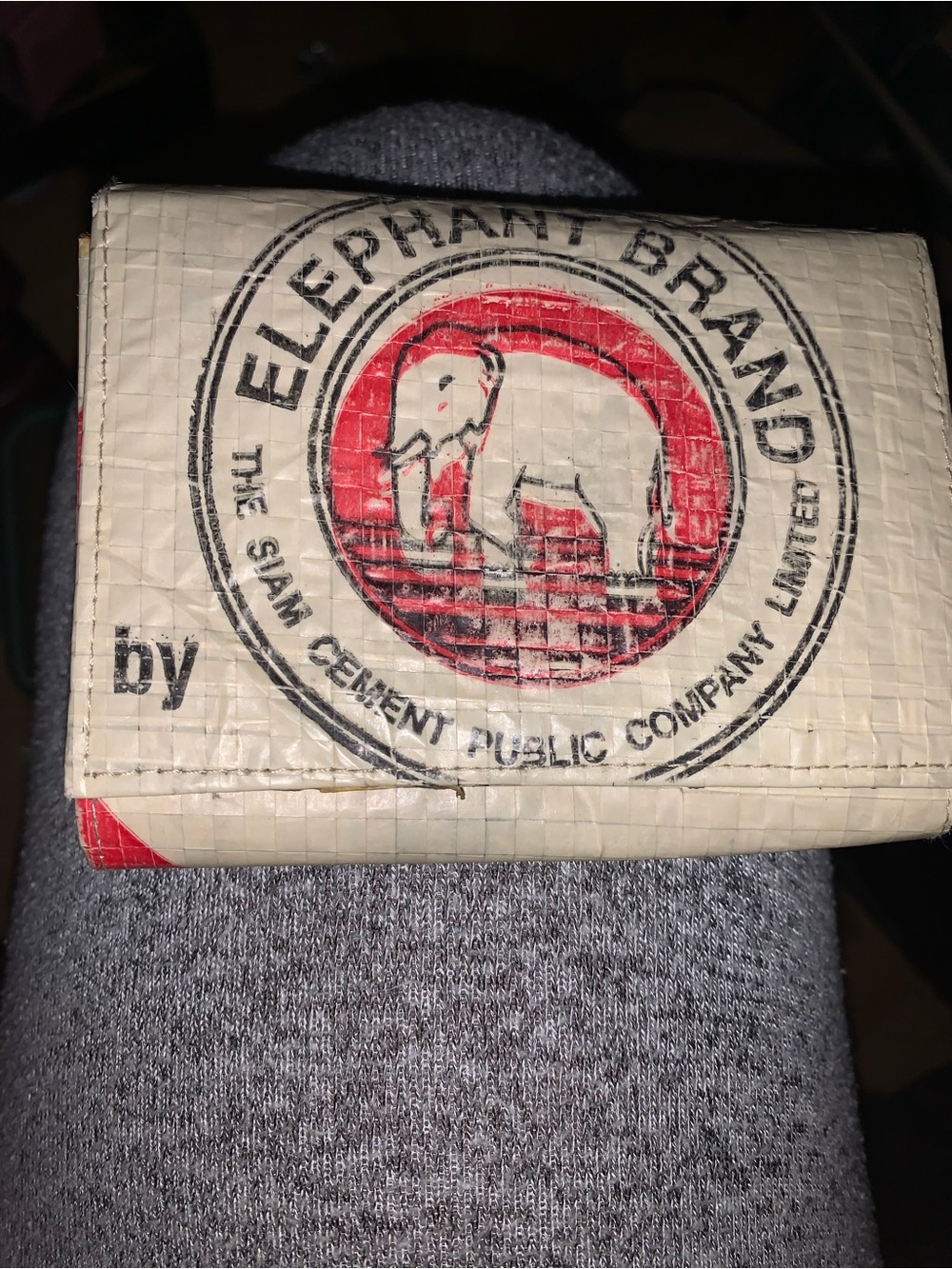 White & Red Wallet - Unisex Compact Card Holder